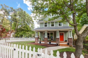 White Picket Fence Home