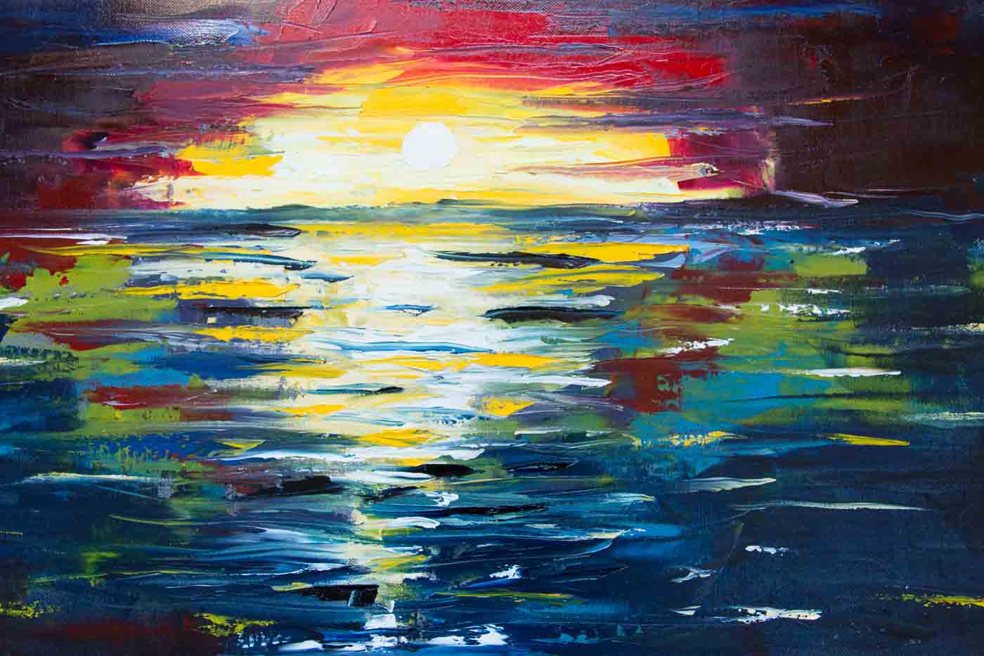 Vivid Sunset Painting_2432