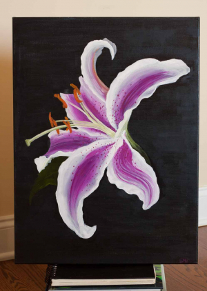 Tiger-Lily-Painting-3366