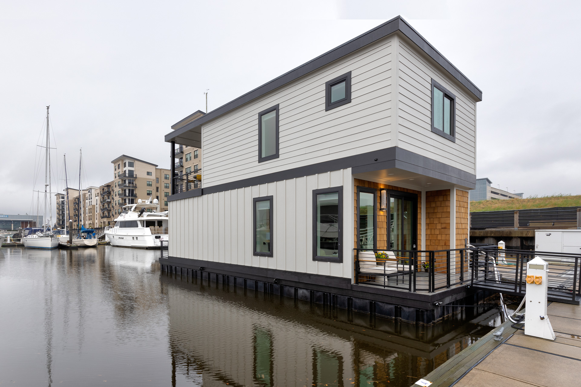 Photographing homes on cloudy days